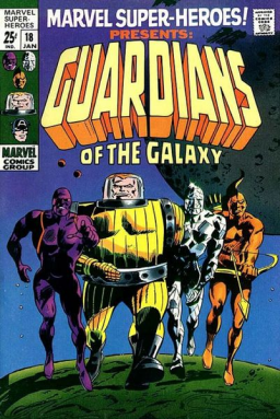 cover du comics Les Gardiens de la Galaxie de 1969